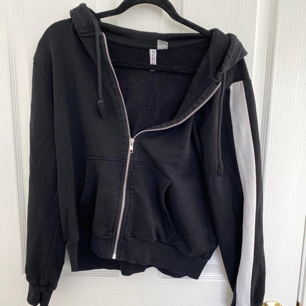 H&M Wonens Black Hoodie